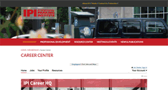 Desktop Screenshot of careers.parking.org